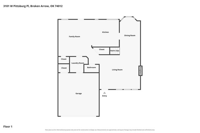 3101 W Pittsburg Place, Broken Arrow, OK 74012