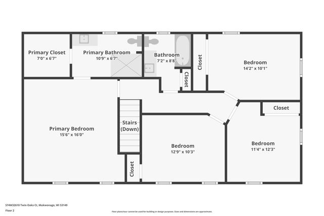 S74W32610 Twin Oaks COURT, Mukwonago, WI 53149