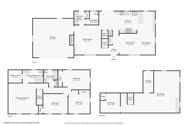 S74W32610 Twin Oaks COURT, Mukwonago, WI 53149