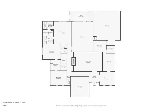 4821 Ashbrook Road, Dallas, TX 75227