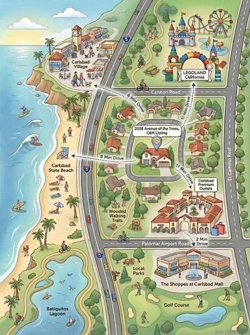 2038 Avenue Of The Trees, Carlsbad, CA 92008