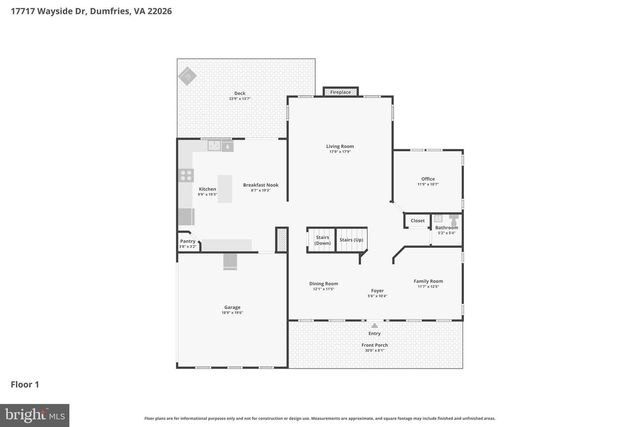 17717 WAYSIDE DR, Dumfries, VA 22026
