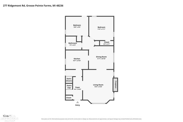 277 Ridgemont Road, Grosse Pointe Farms, MI 48236
