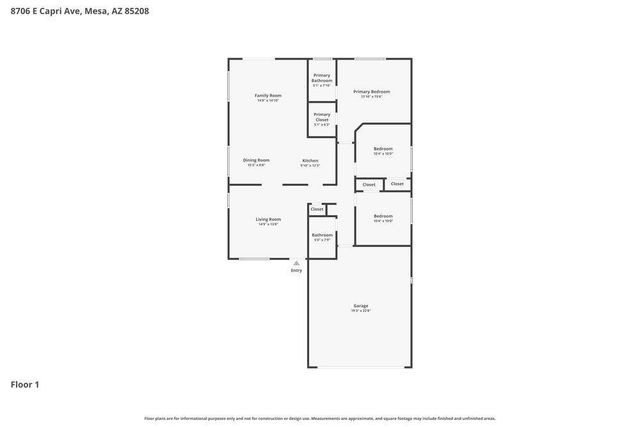 8706 E Capri Avenue, Mesa, AZ 85208