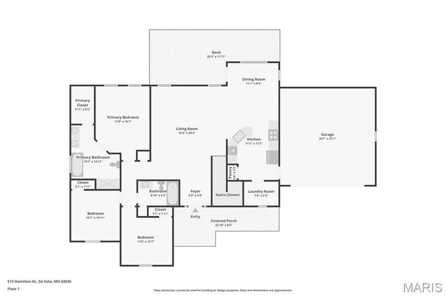 513 Hamilton Drive, De Soto, MO 63020