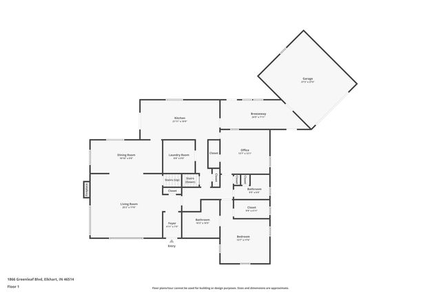 1866 Greenleaf Boulevard, Elkhart, IN 46514