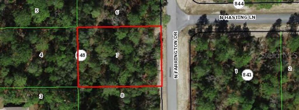 8676 N FARRINGTON DRIVE, Citrus Springs, FL 34433