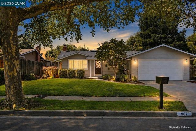 987 Getoun Drive, Concord, CA 94518