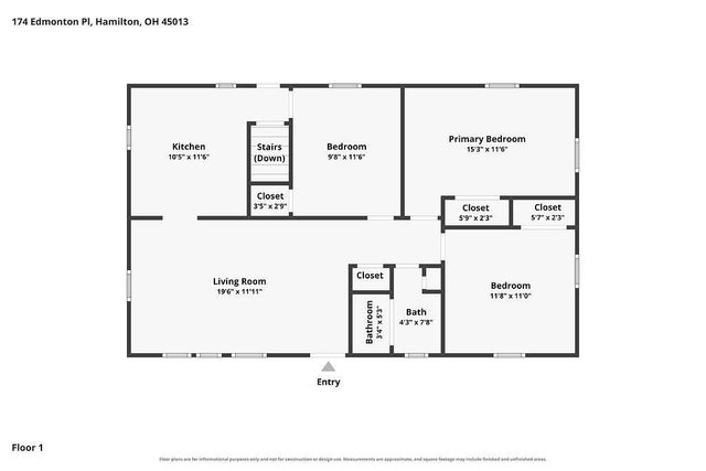 174 Edmonton Place, Hamilton, OH 45013
