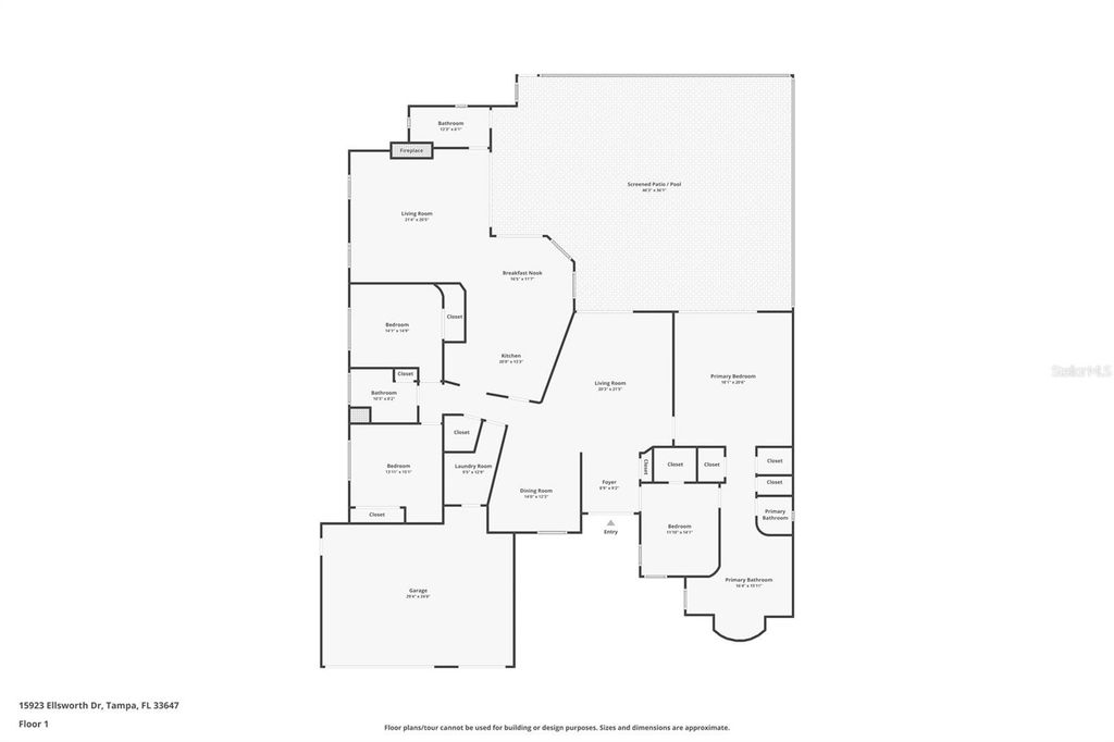Image 75 of property listing at 15923 ELLSWORTH DRIVE, Tampa, FL 33647