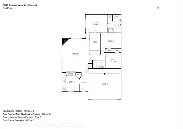 26925 Carriage Manor Lane, Kingwood, TX 77339