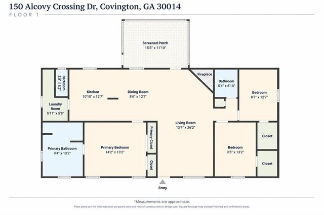 150 Alcovy Crossing Drive, Covington, GA 30014