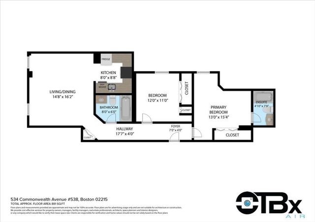 534-538 Commonwealth Ave 7D, Boston, MA 02215