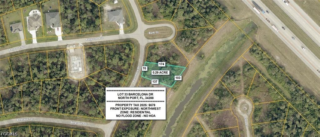 Lot 33 Barcelona DR, North Port, FL 34288