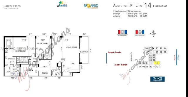 2030 S Ocean Dr 1614, Hallandale Beach, FL 33009