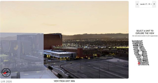 700 West Carson Avenue 1806, Las Vegas, NV 89106