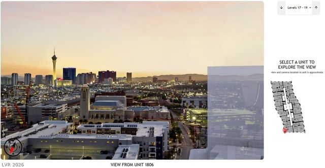 700 West Carson Avenue 1806, Las Vegas, NV 89106