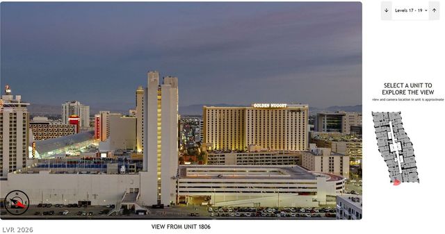 700 West Carson Avenue 1806, Las Vegas, NV 89106