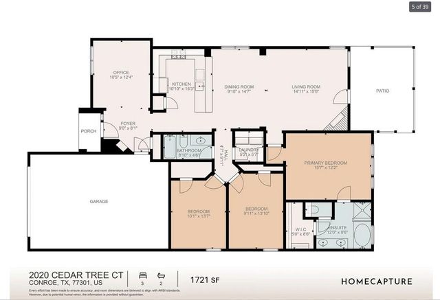 2020 Cedar Tree Court, Conroe, TX 77301