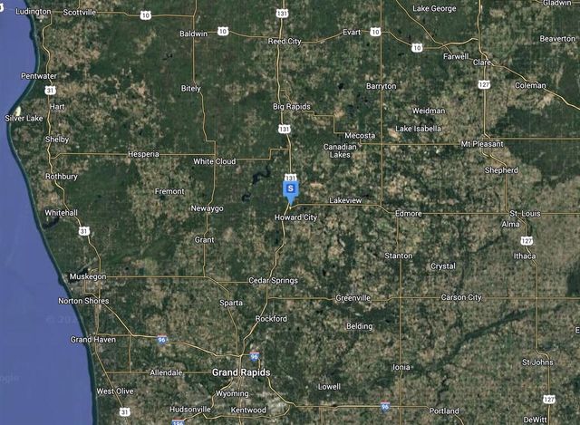 20201 W W Edgar Road, Howard City, MI 49329