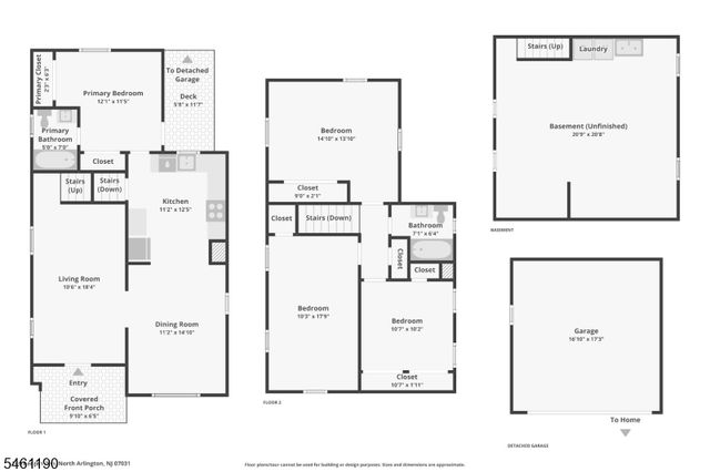 146 Bergen Ave, North Arlington Boro, NJ 07031
