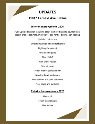 11817 Fernald Avenue, Dallas, TX 75218