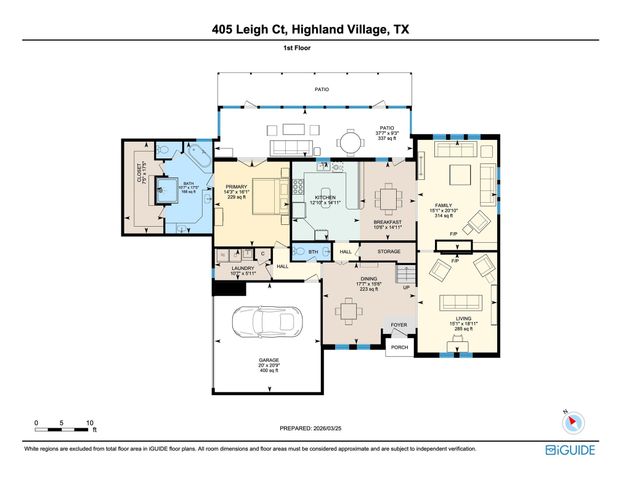 405 Leigh Court, Highland Village, TX 75077