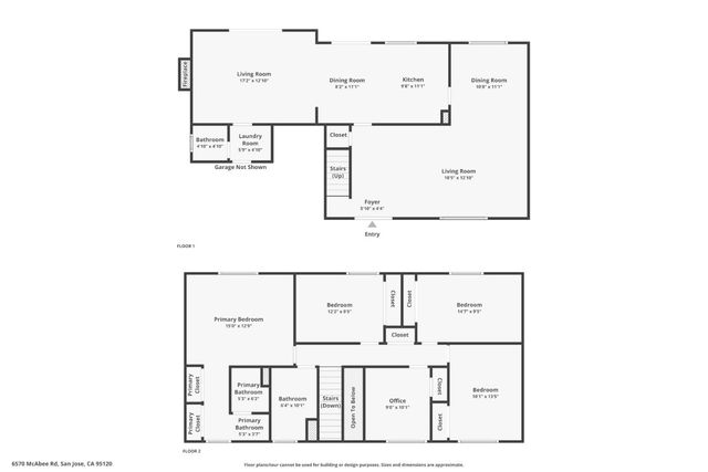 6570 Mcabee Road, San Jose, CA 95120