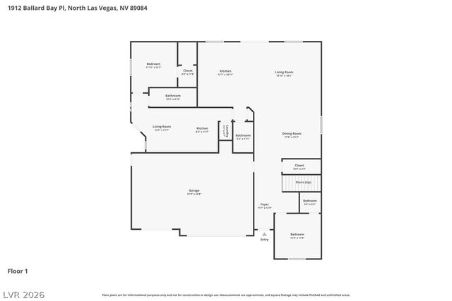 1912 Ballard Bay Place, North Las Vegas, NV 89084