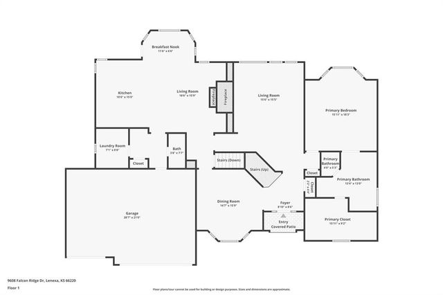 9608 Falcon Ridge Drive, Lenexa, KS 66220