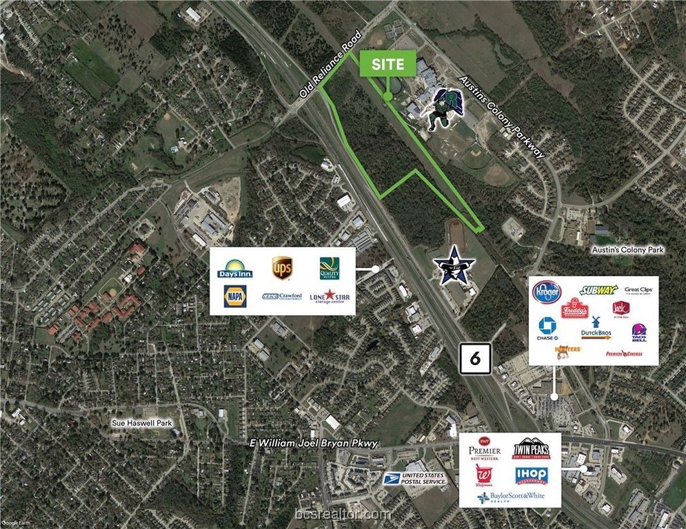 9999 EARL RUDDER FREEWAY Highway, Bryan, TX 77802 — exterior