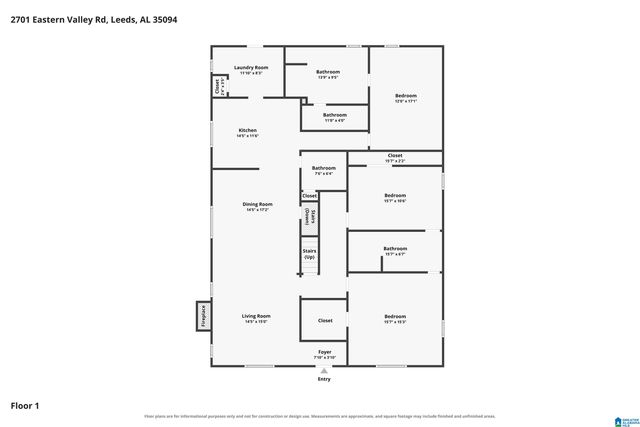 2701 EASTERN VALLEY ROAD, Leeds, AL 35094