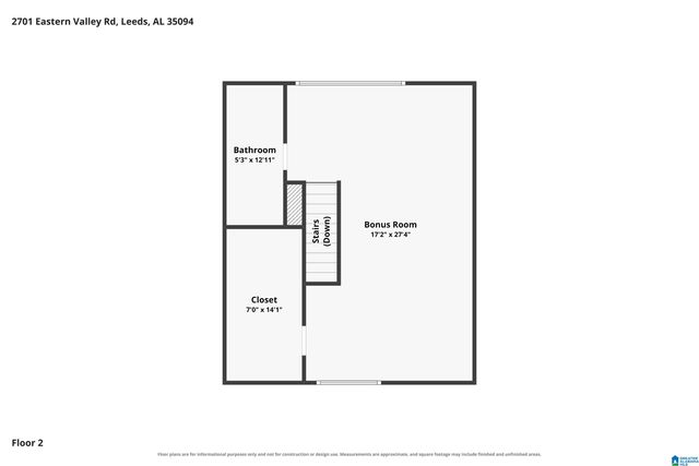 2701 EASTERN VALLEY ROAD, Leeds, AL 35094