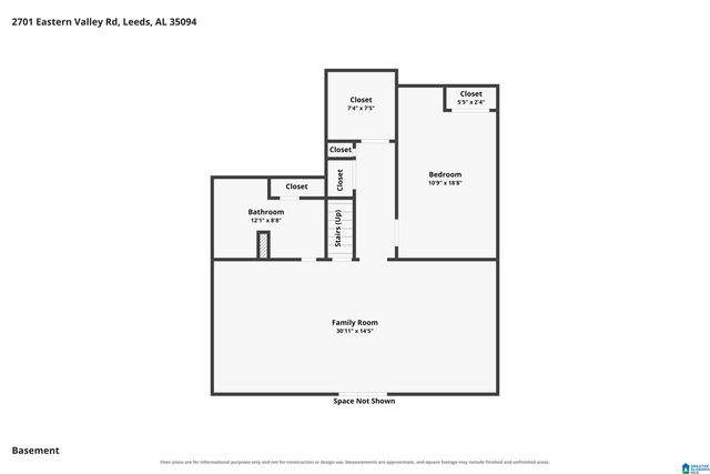 2701 EASTERN VALLEY ROAD, Leeds, AL 35094