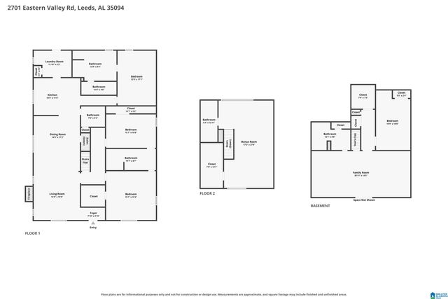 2701 EASTERN VALLEY ROAD, Leeds, AL 35094