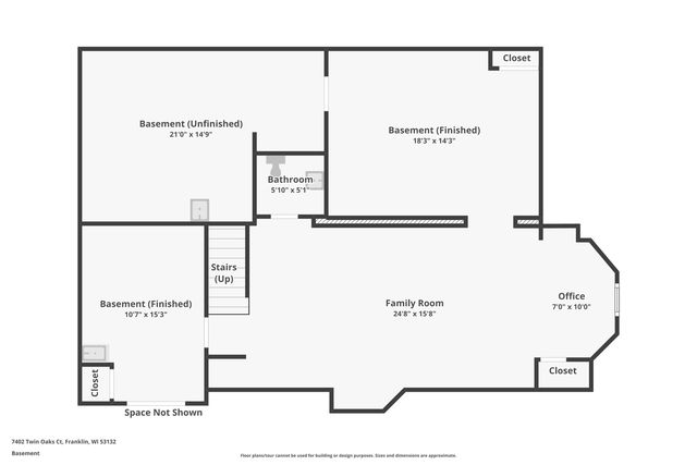 7402 Twin Oaks COURT, Franklin, WI 53132