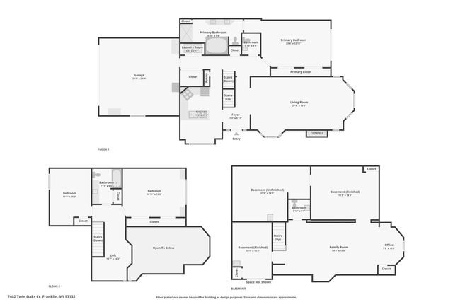 7402 Twin Oaks COURT, Franklin, WI 53132