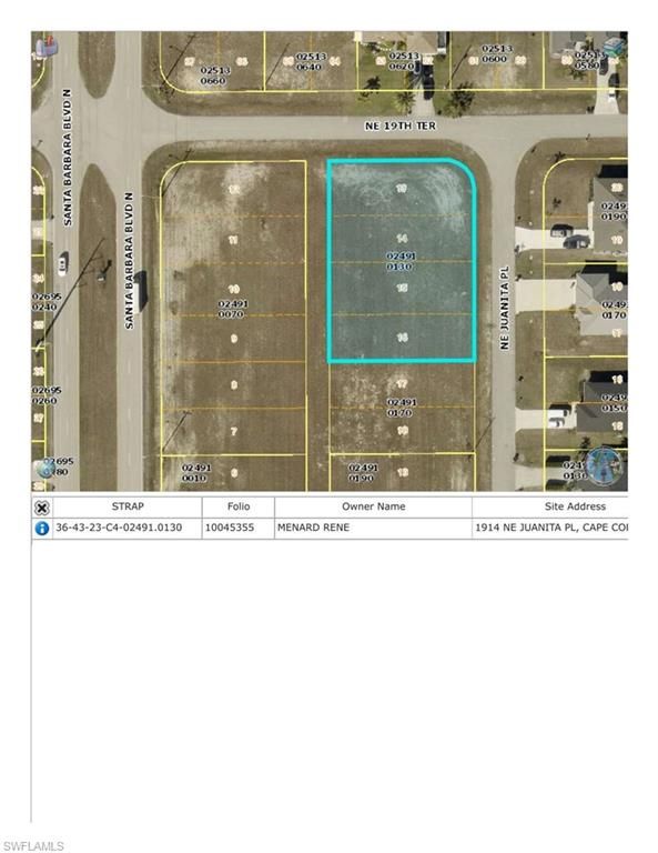 1914 NE Juanita PL, CAPE CORAL, FL 33909 — exterior
