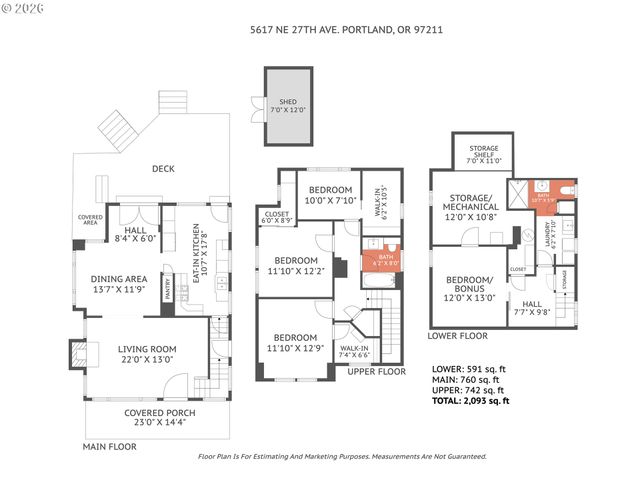 5617 Ne 27TH Ave, Portland, OR 97211