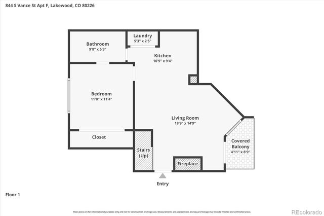 844 S Vance Street F, Lakewood, CO 80226
