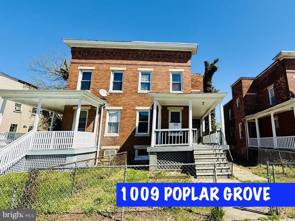 1009 POPLAR GROVE ST, Baltimore, MD 21216