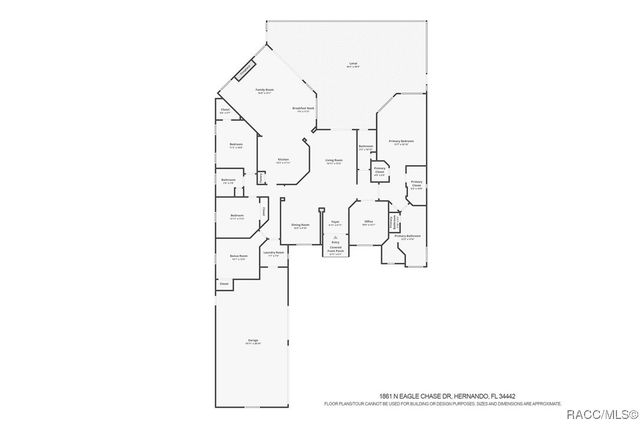 1861 N Eagle Chase Drive, Hernando, FL 34442