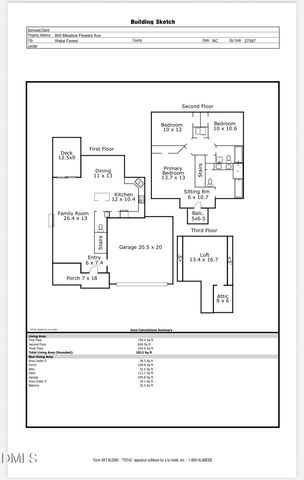 800 Meadow Flowers Avenue, Wake Forest, NC 27587