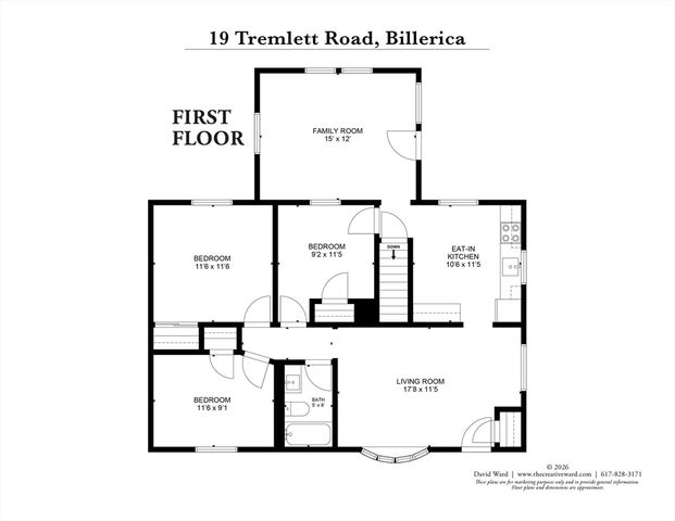 19 Tremlett Rd, Billerica, MA 01821