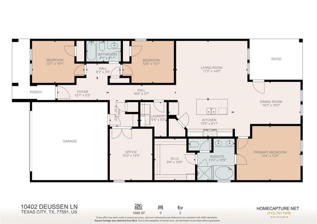 10402 Deussen Lane, Texas City, TX 77591