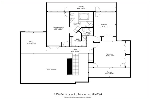 2980 Devonshire Road, Ann Arbor, MI 48104