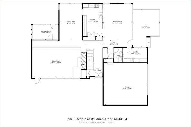 2980 Devonshire Road, Ann Arbor, MI 48104
