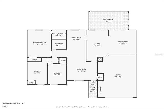 2919 TIDE COURT, Deltona, FL 32738