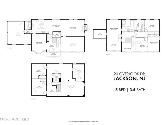 20 Overlook Drive, Jackson, NJ 08527