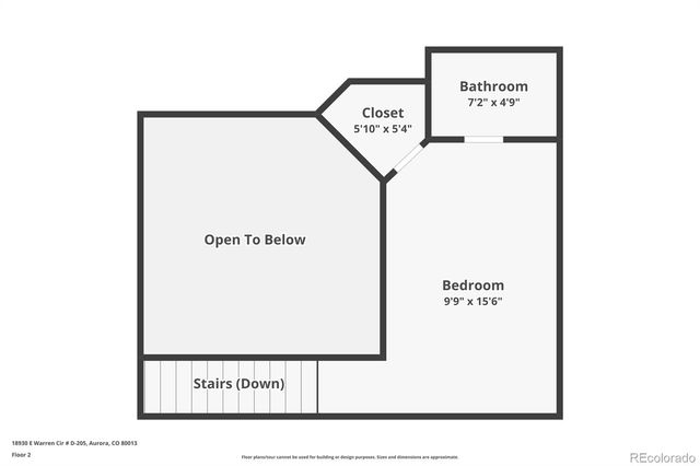 18930 E Warren Circle D205, Aurora, CO 80013